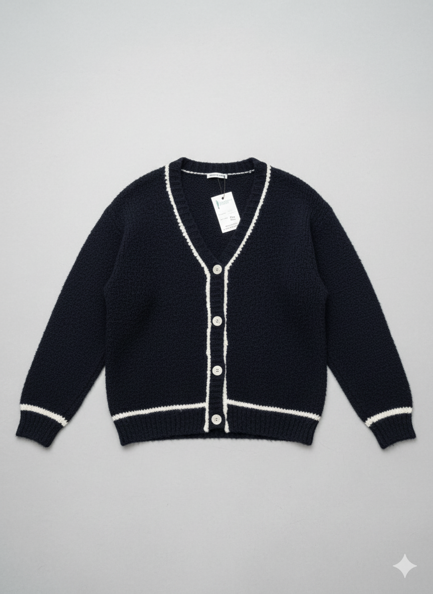 Blossom Breeze Navy Cardigan