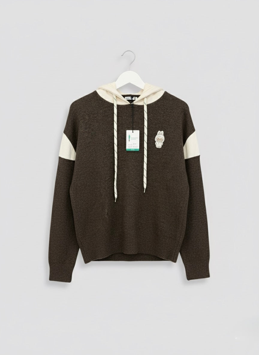 Buddy Bear Knit Hoodie