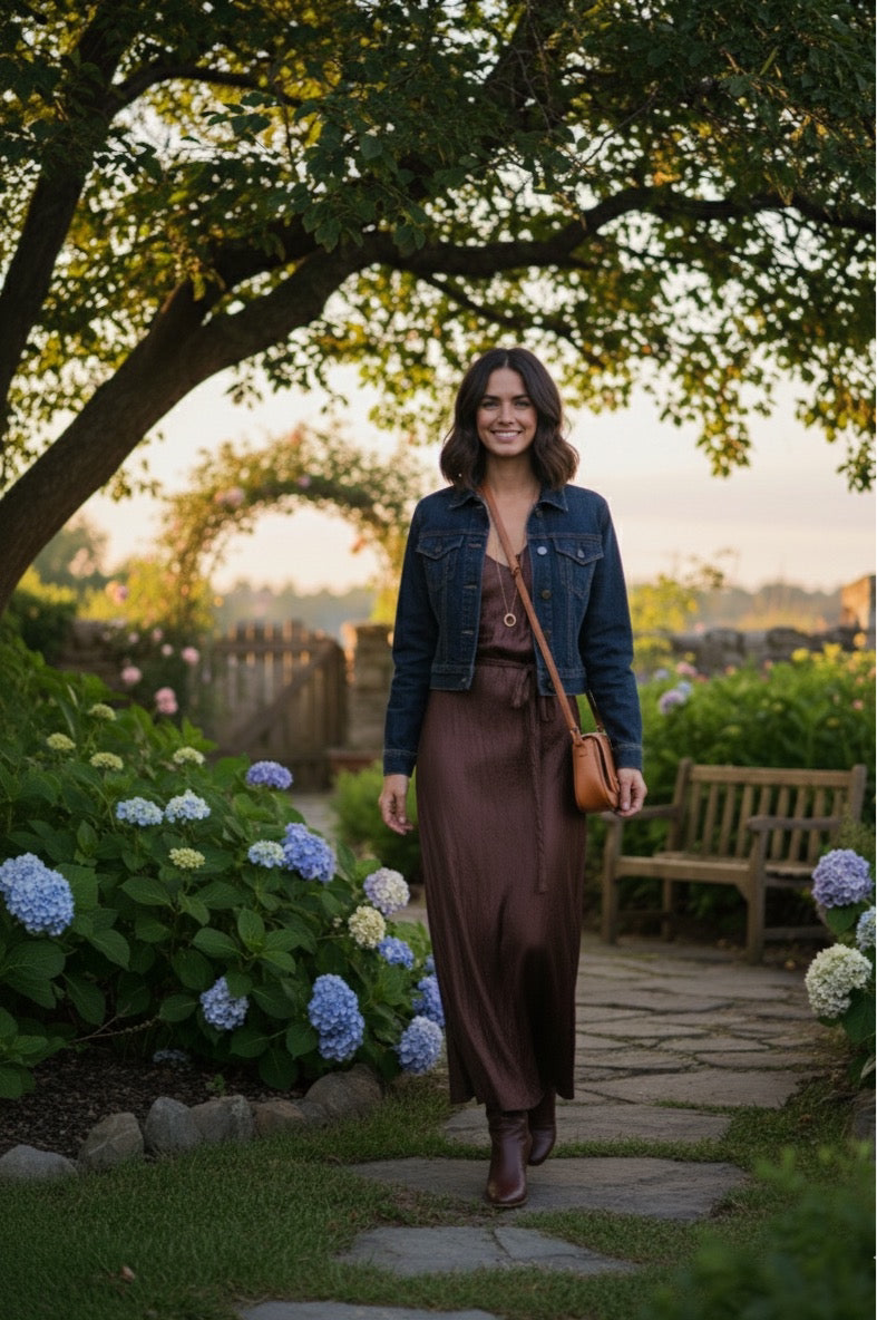 Garden Serenity Slip Dress