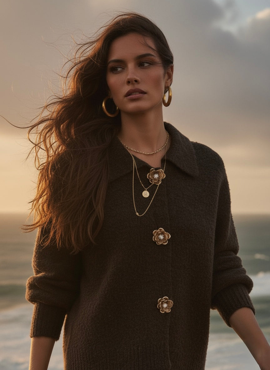 The Coastal Sunset Cardigan