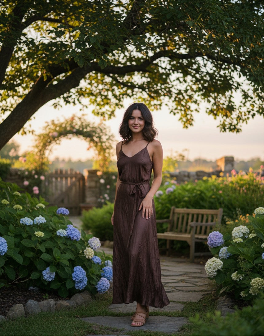 Garden Serenity Slip Dress