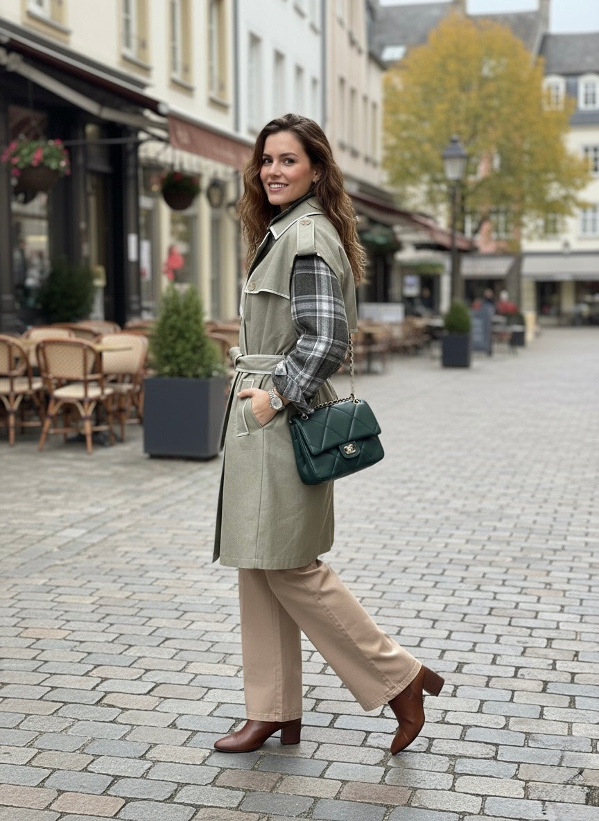 The Willow Trench Vest