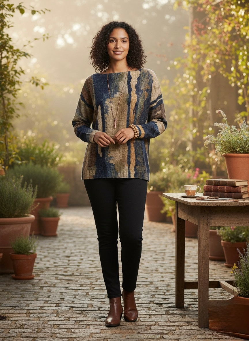 The Abstract Art Sweater
