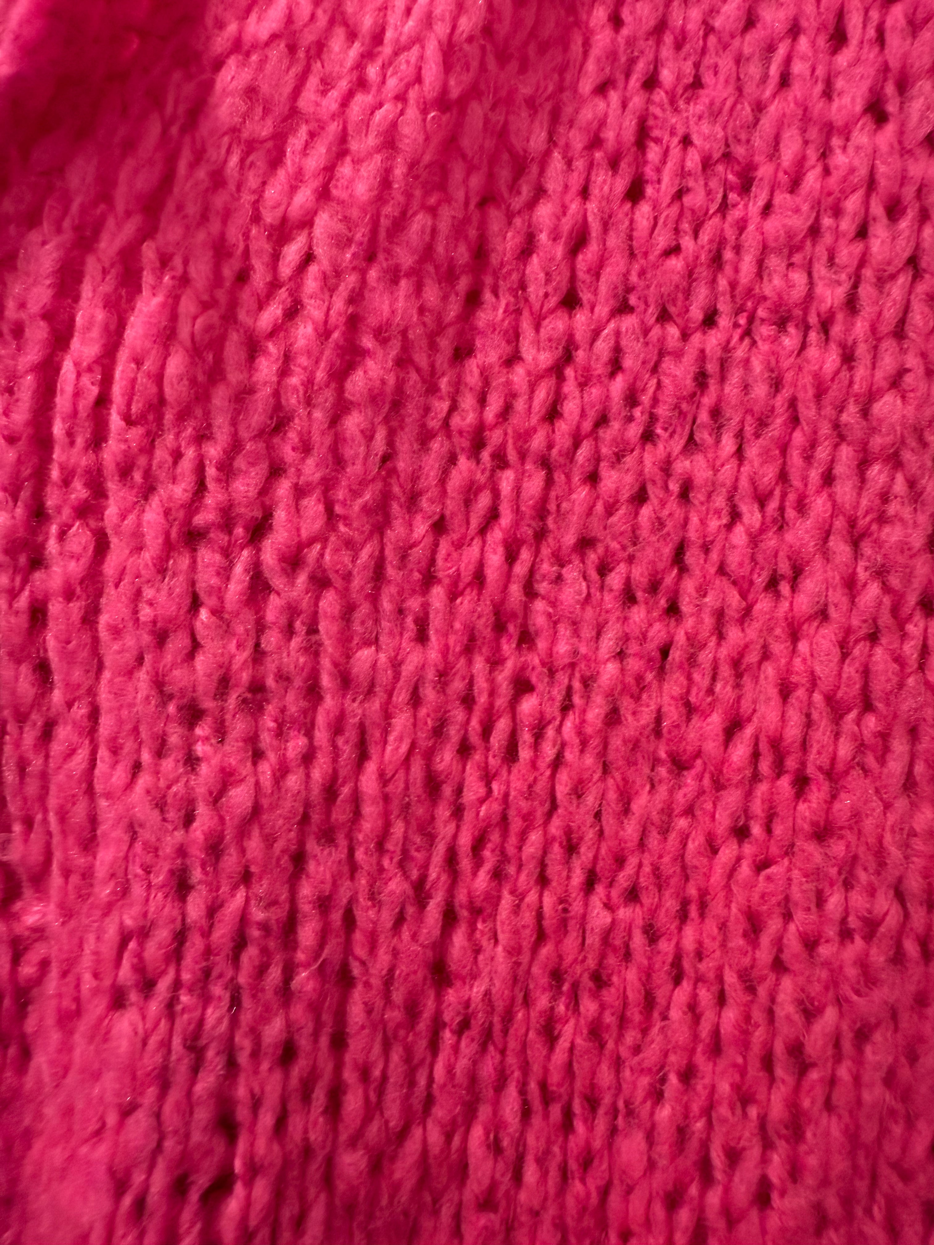 The Fushia Flirt Cardigan
