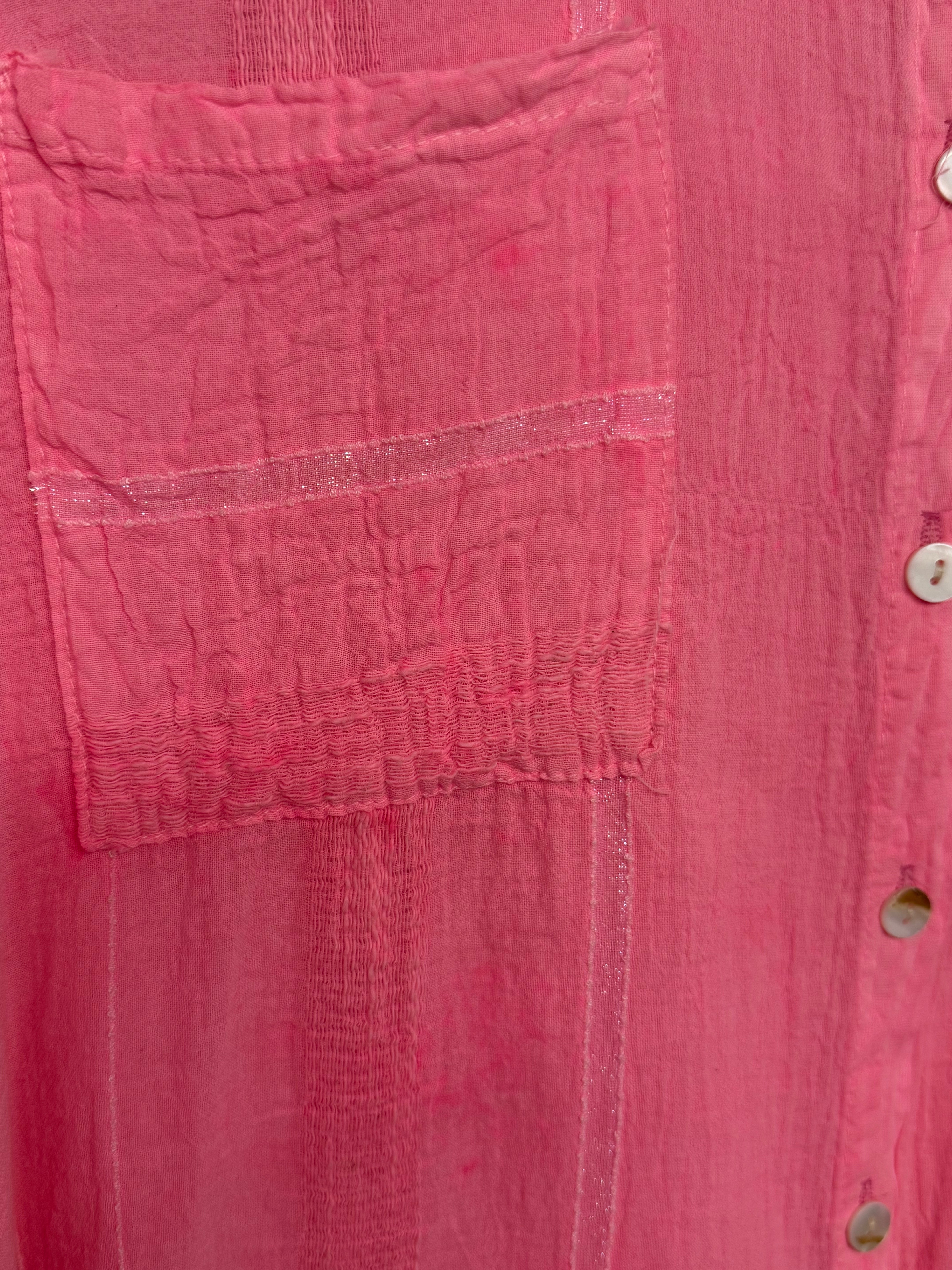 Coastal Breeze Cotton Shirt Dress