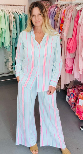 The Breezy Bay Cotton/Linen Pants
