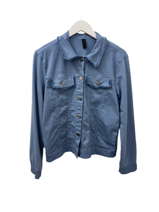 The Capri Frayed Denim Jacket