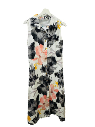 The Button-Front Italian Blossom Dress