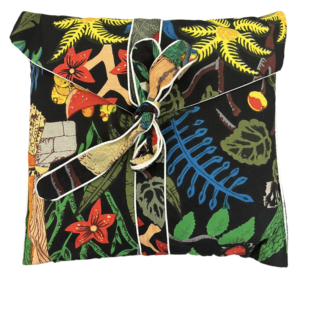 Liza Long Sleeve 100% Cotton Printed Pajama Set with matching bag-many more prints in store