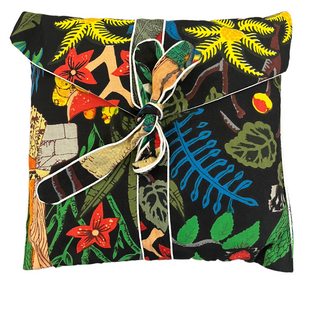 Liza Long Sleeve 100% Cotton Printed Pajama Set with matching bag-many more prints in store