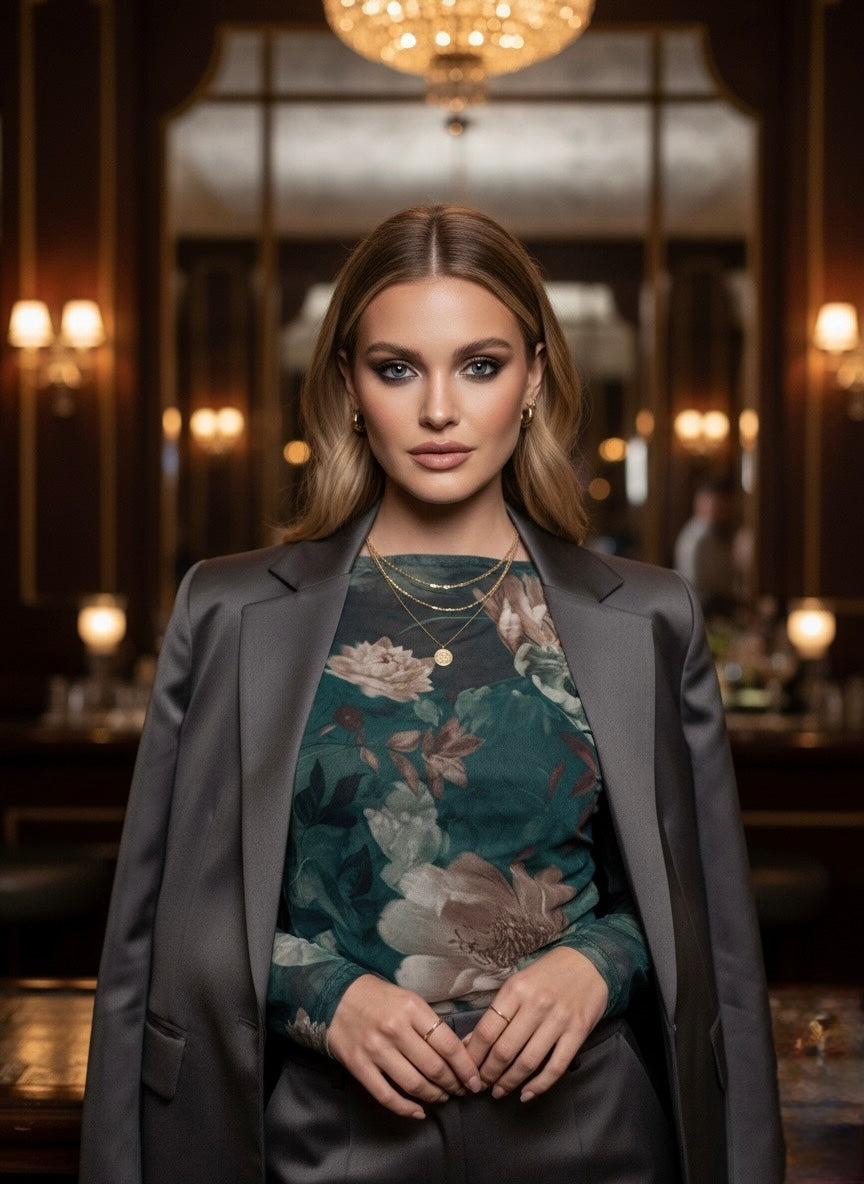 The Evergreen Blouse- Green