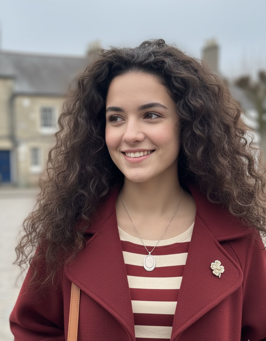 The Classic Burgundy Short Coat