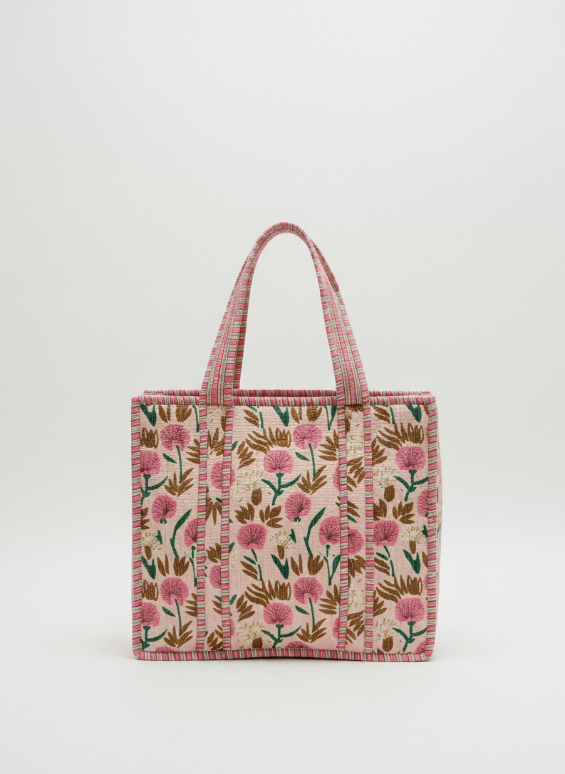 The Meadow Quilted Tote