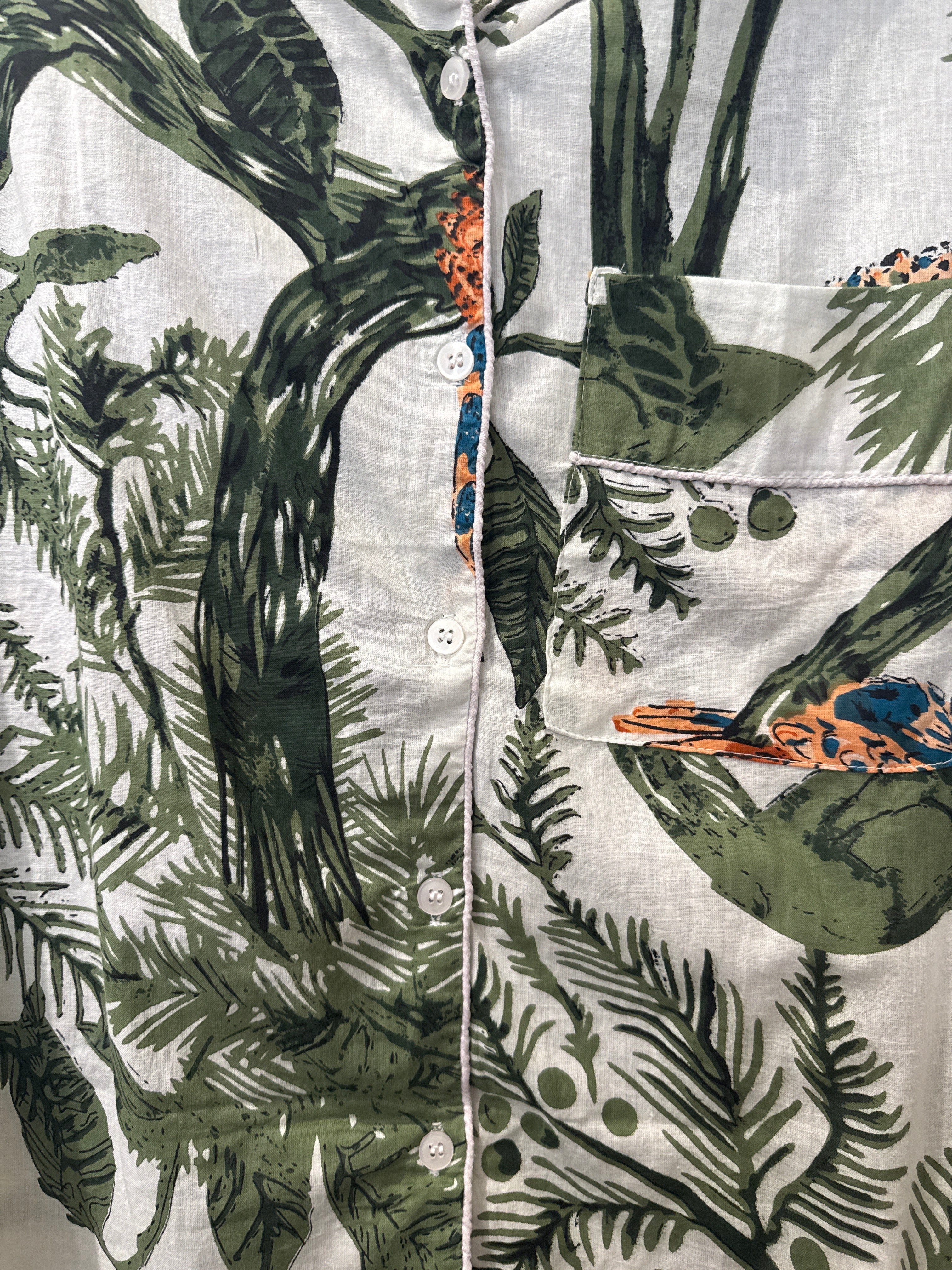 The Rainforest Slumber Cotton Pajama Set