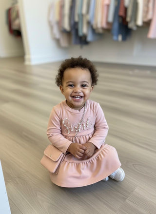 The Little Miss SmilePearl Pocket Dress
