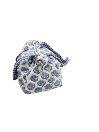 Beach bound Quilted Cotton Duffle Bag