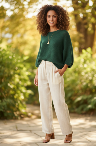 The Green Dream Knit Sweater