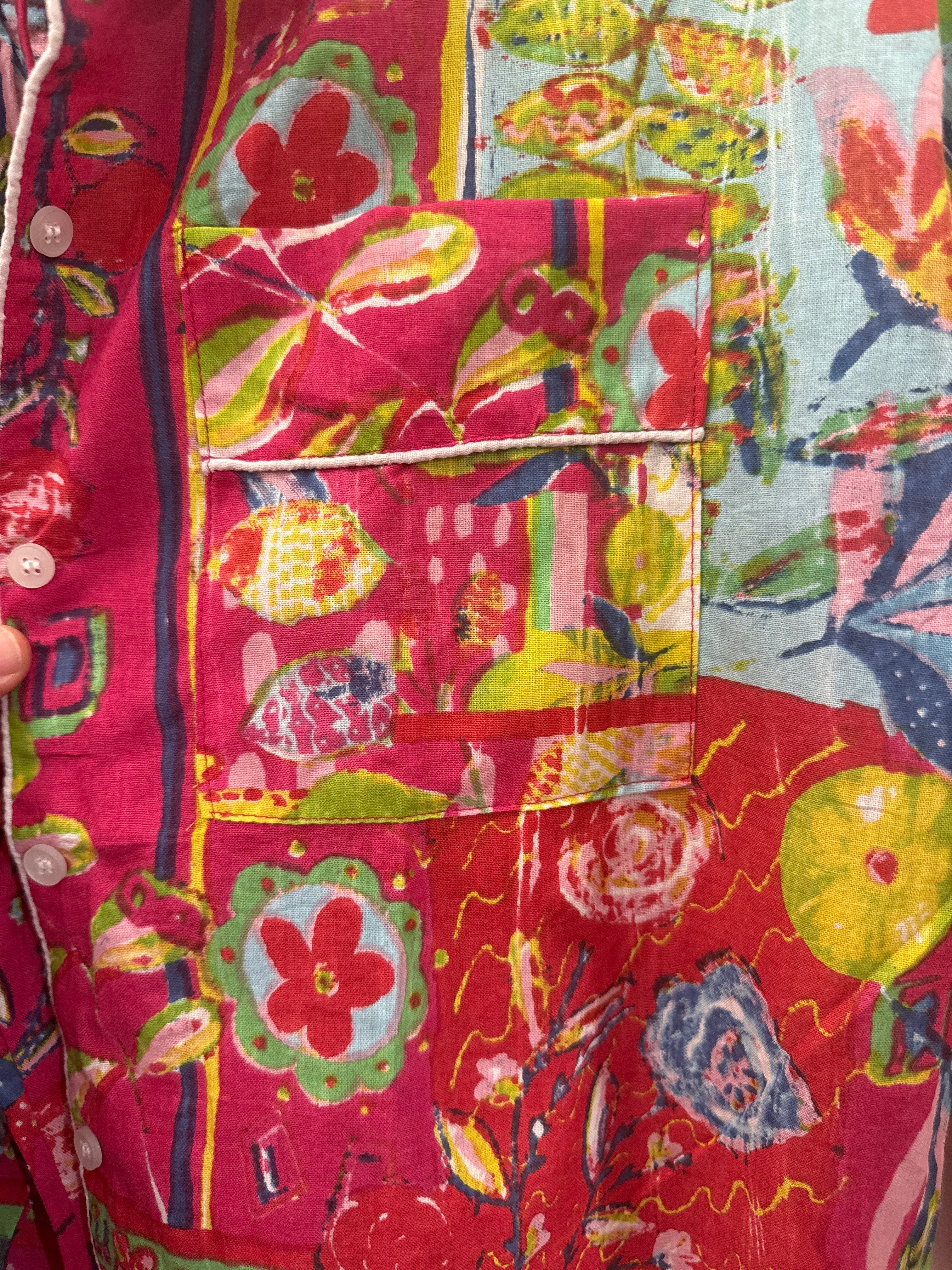 The Artisanal Bloom Pajama Set