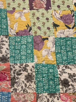 Patchwork Petals Reversible Quilt