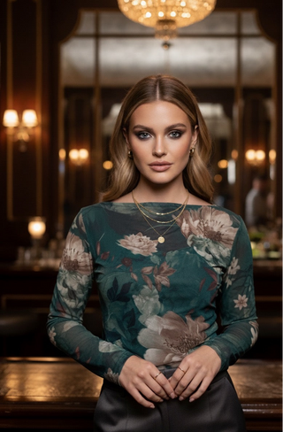 The Evergreen Blouse- Green