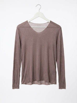 Sheer Layering Top - Taupe