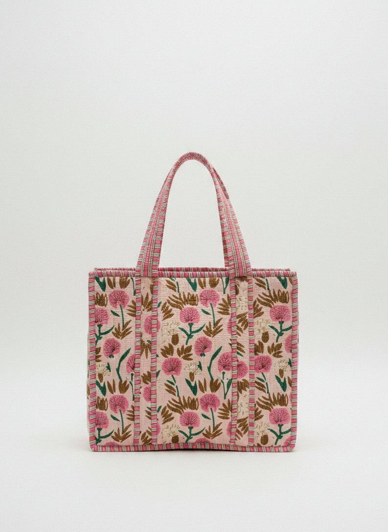 The Meadow Quilted Tote