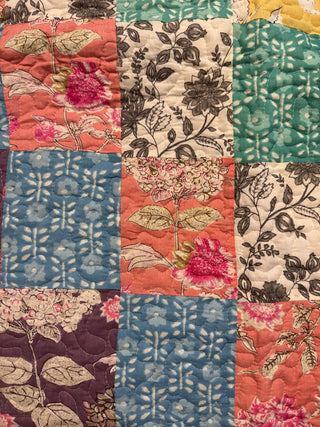 Patchwork Petals Reversible Quilt