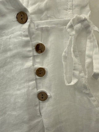 The Solano Wide-Leg LinenTrouser