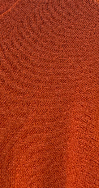 The Aurora Alpaca Blend Rust Sweater