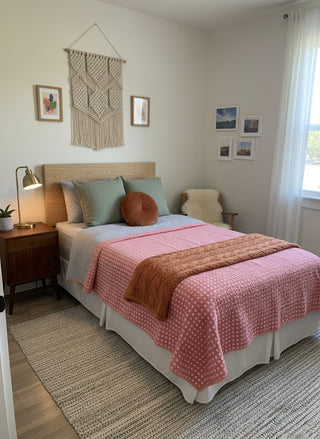 Patchwork Petals Reversible Quilt