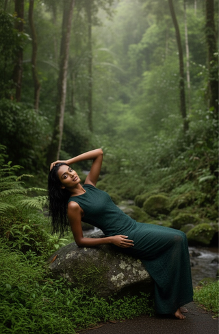 The Enchanted Forest Gown