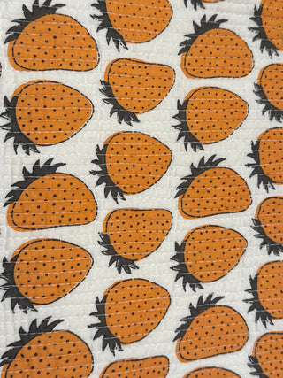 The Orange Strawberry Laptop Pouch (Small)