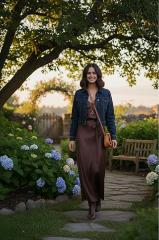 Garden Serenity Slip Dress