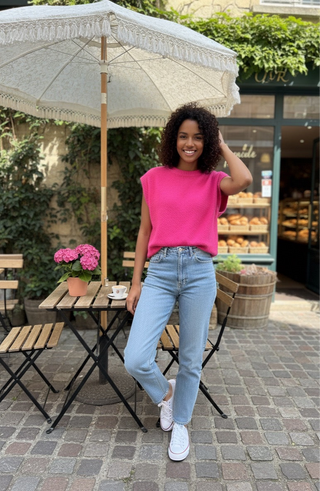 The Pink Pop Vest