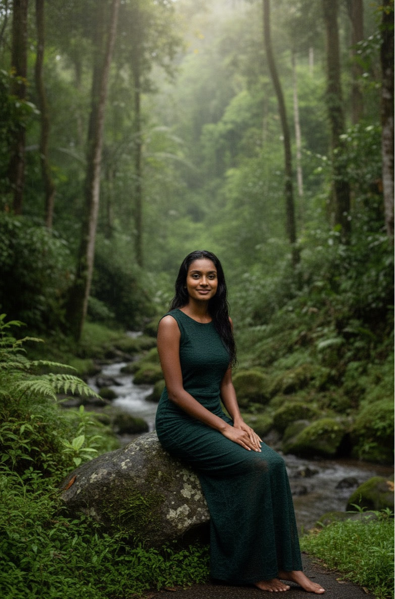 The Enchanted Forest Gown