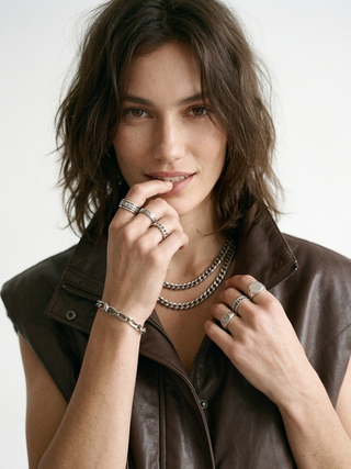 The Maverick Faux Leather Vest
