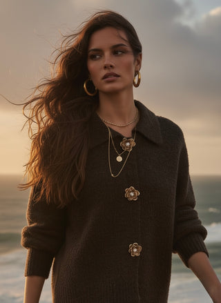 The Coastal Sunset Cardigan