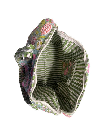 Mint dreams Quilted Cotton Duffle Bag