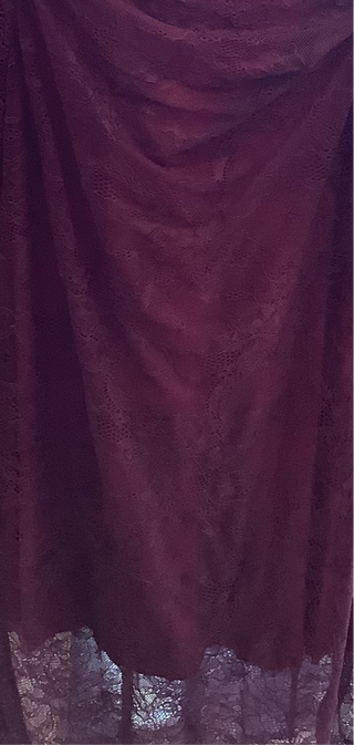 The Wine Red Gown