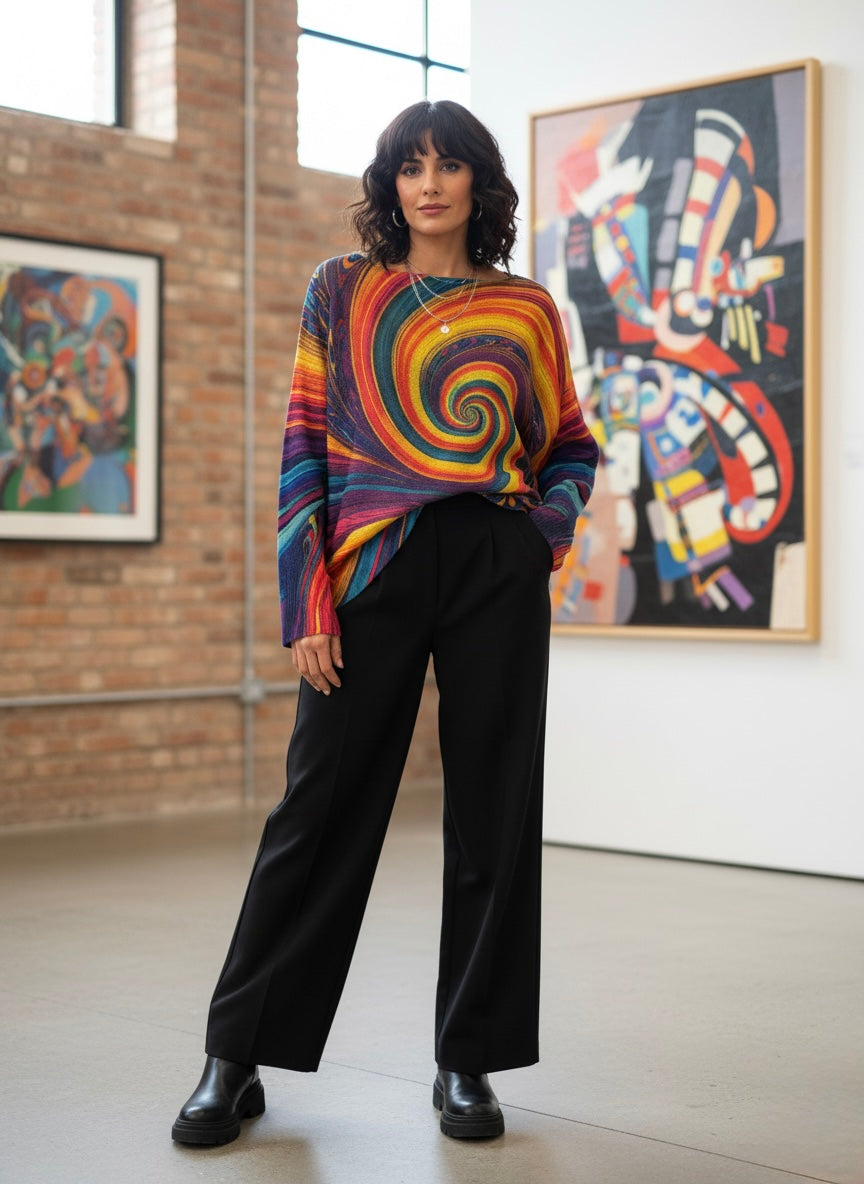 The Abstract Art Sweater