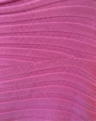 The Autumn Ribbed Pink Knit Sweater