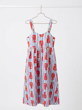 The Crustacean Chic Pinafore Dress