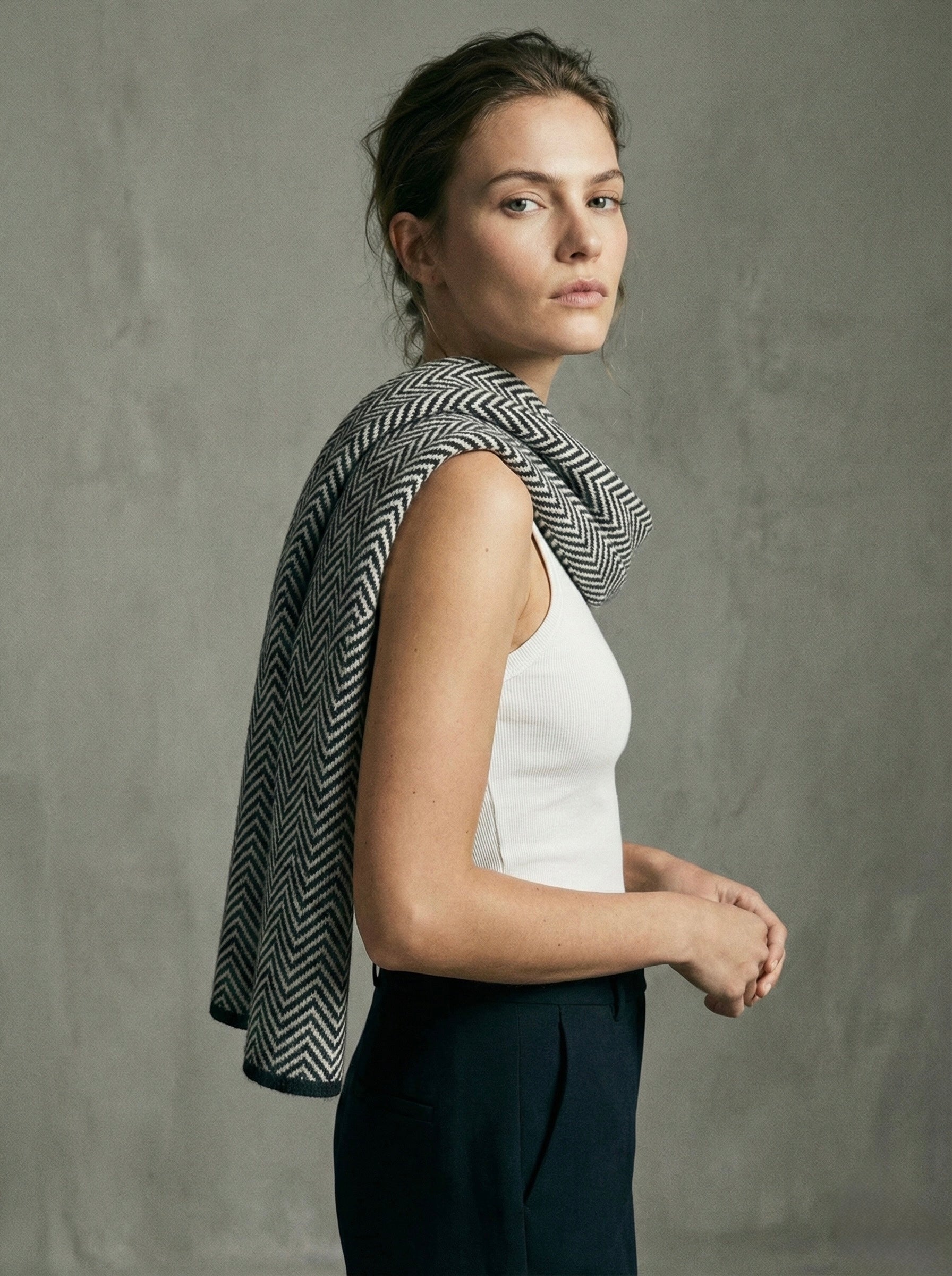 The Urban Chevron Oversized Scarf