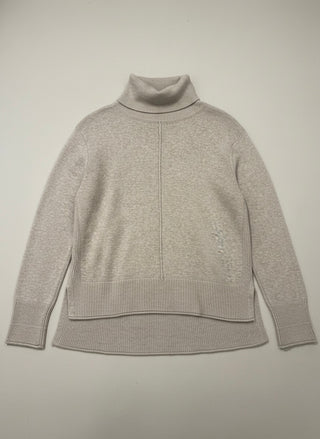 Elevated Essential: Oversized High-Low Turtleneck