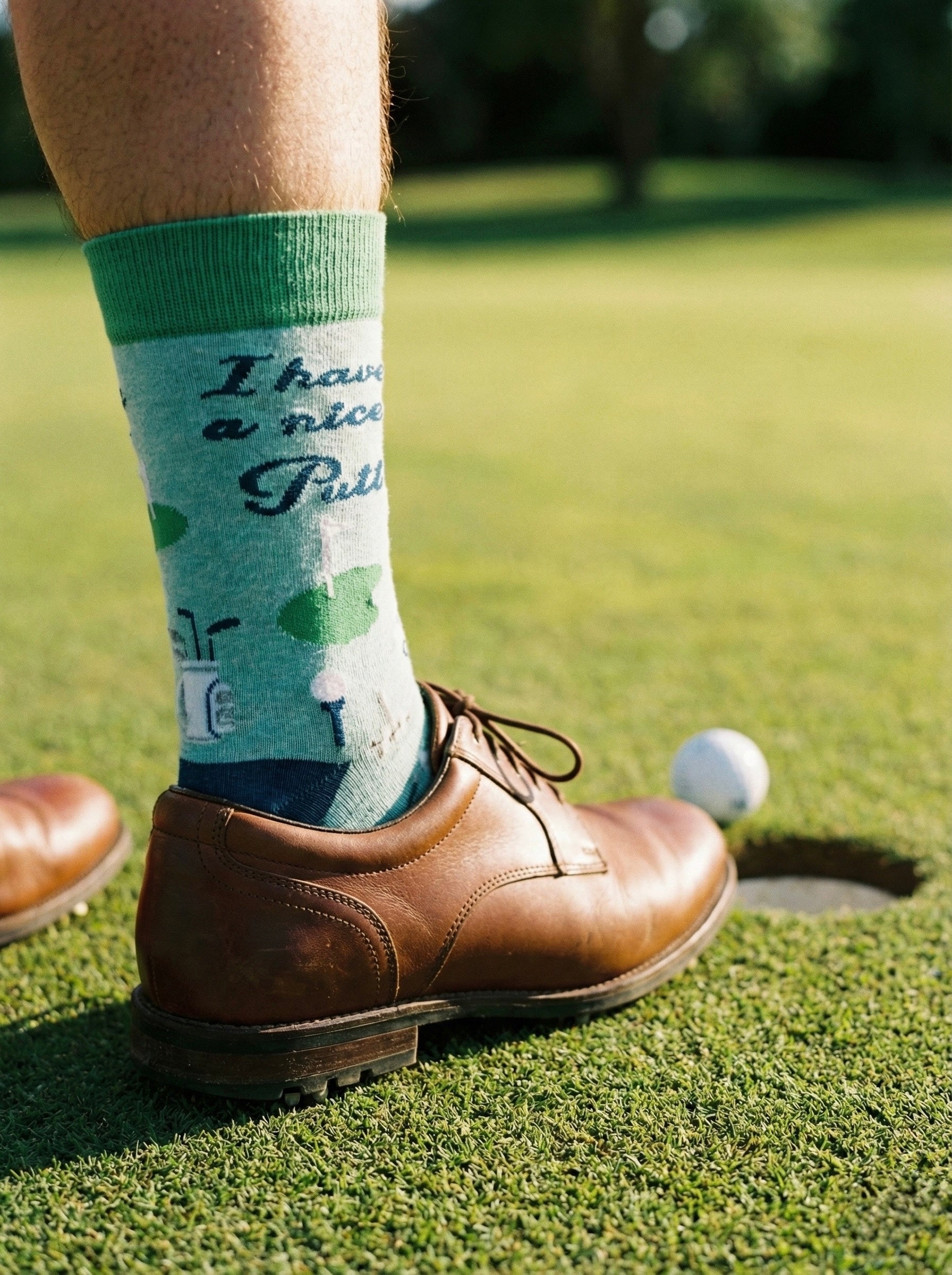 I Have a Nice Putt Novelty Golf Socks