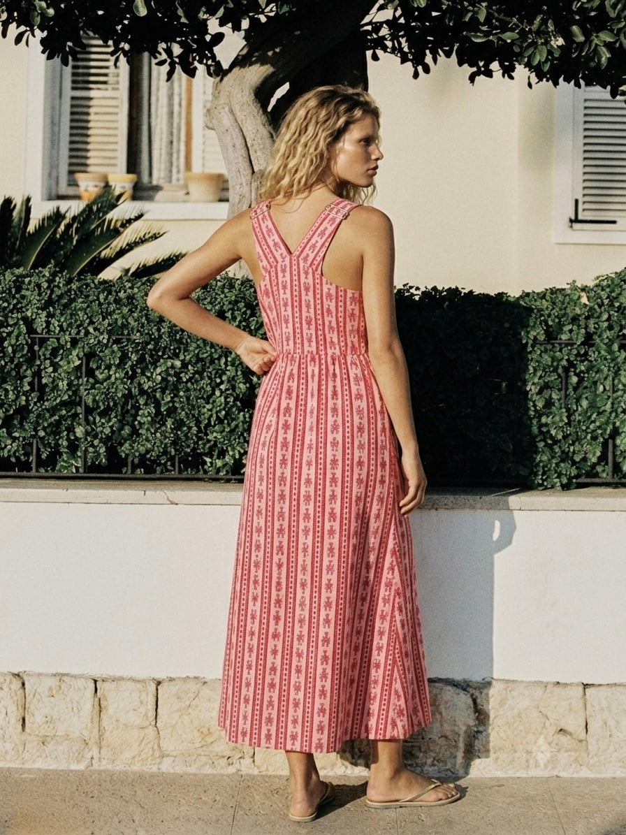 The Lobster Love Pinafore Dress