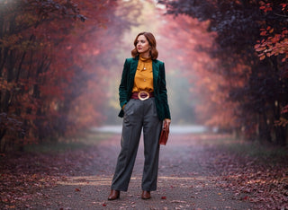 The Florentine Cinch Belt- Sparkling Burgundy