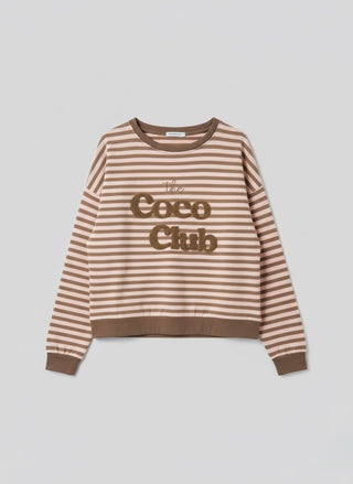 The Coco Club Sweater- Soft Pink