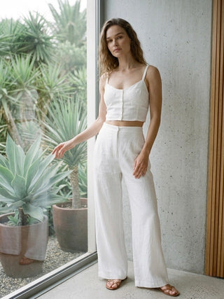 The Isla Set- Optic White