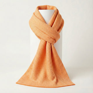 The Apricot Haze Cashmere Blend Scarf